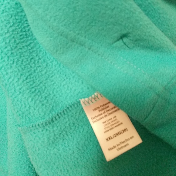 Danskin Fleece 1/4 zip jacket - Picture 4 of 4